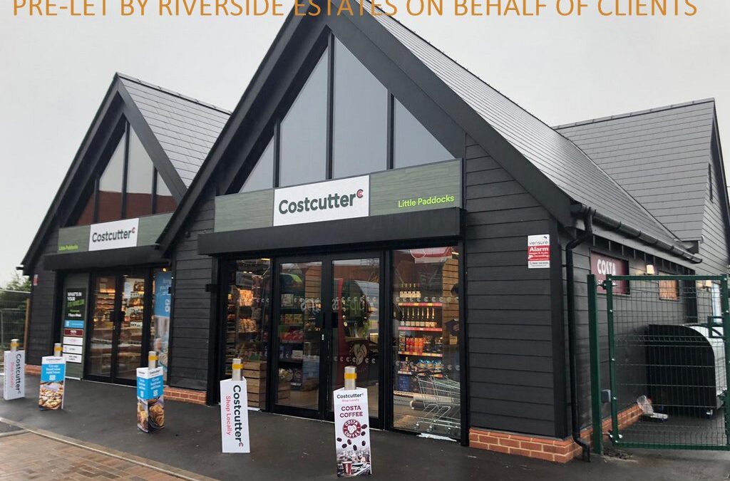 PRE-LET BRAND NEW RETAIL UNIT BY RIVERSIDE OPENED DECEMBER 2021